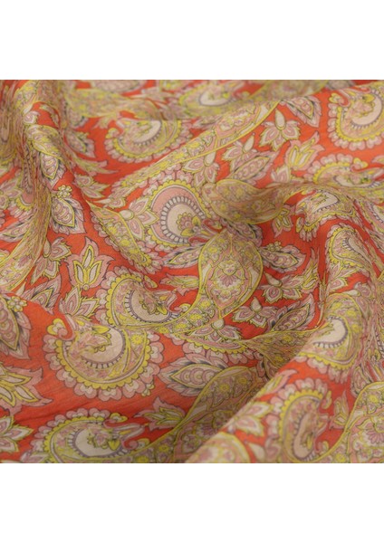 Ipekevi Mezopotamya Model 02 Desenli Tensel Soft Eşarp 02224-PUDRA fiyatları