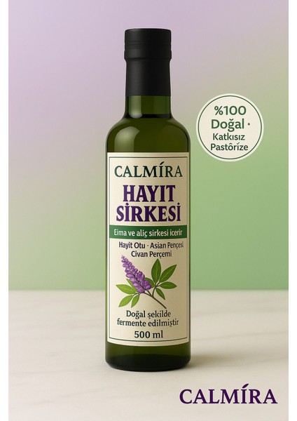 Hayıt Sirkesi 500 ml "hayıt Otu - Aslan Pençesi - Civan Perçemi" Kadınlara Özel