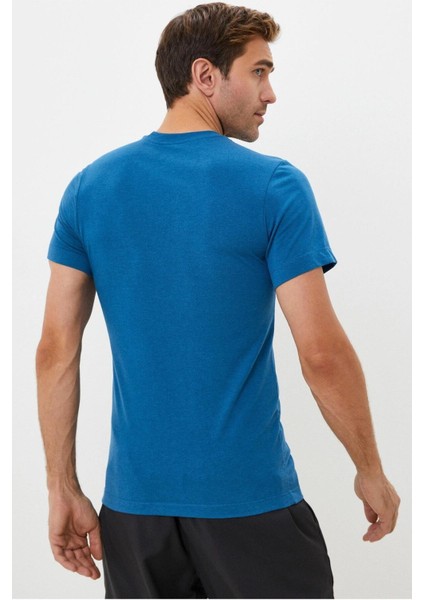 Dri-Fit Training Swoosh Standart Kesim Mavi Erkek Tişört fiyatları