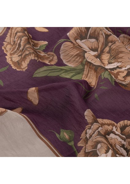 Ipekevi Şakayık Tensel Soft Eşarp 02237-MÜRDÜM fiyatları