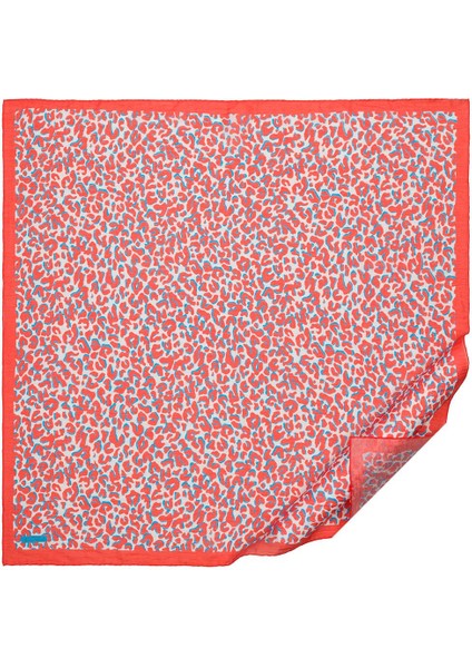 Ipekevi Leopar Desenli Tensel Soft Eşarp 02218-FUŞYA
