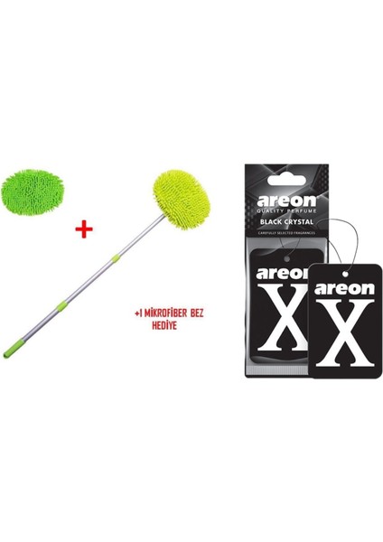 Areon Hediyeli Yedek Bezli Mikrofiber Araba Yıkama Mopu