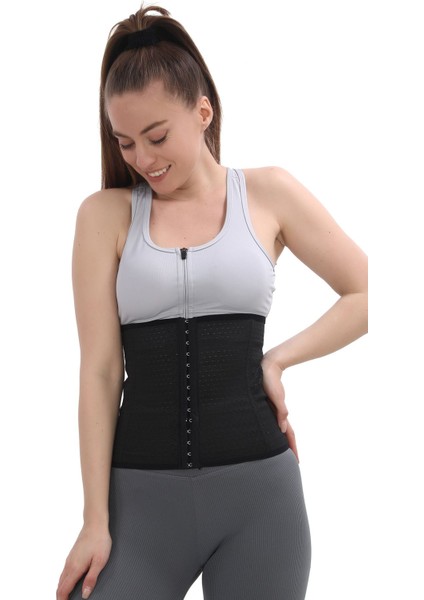 3 Kademe Ayarlı Agraflı Bel Korsesi Unisex Günlük Rahatlık