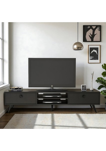 Arya Tv Ünitesi Tv Sehpası Ahşap Ayak, 2 Çekmeceli Ar5 modelleri