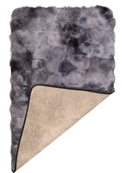 Premium Deri Taban, Yüksek Tüylü Yumuşak, Post Banyo Paspası 2'li 100X60 - 60X50 cm - Antrasit fırsatları