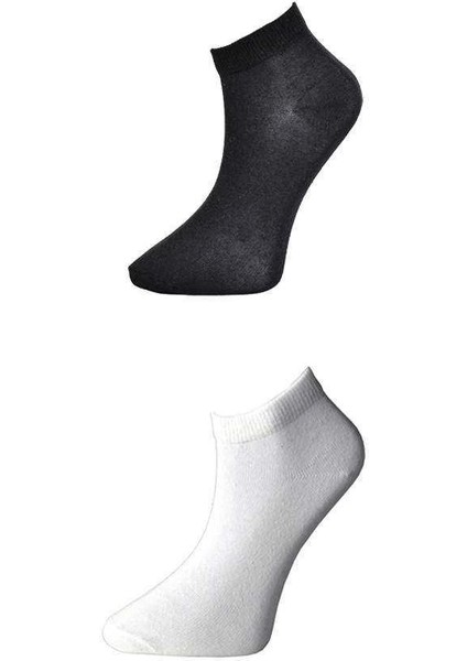 Siyah ve Beyaz Kadın Bilek Çorap 3 Çift fiyatları