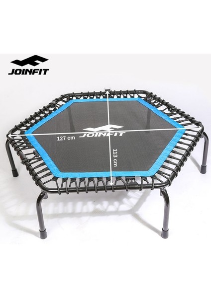 Joınfıt Katlanabilir Tutunmalı Fitness Trambolin Mavi - 150 kg Taşıma Kapasiteli fiyatları