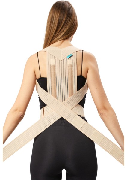Dik Duruş Korse, Postür Düzeltici ve Kamburluk Önleyici Sırt Desteği indirimleri