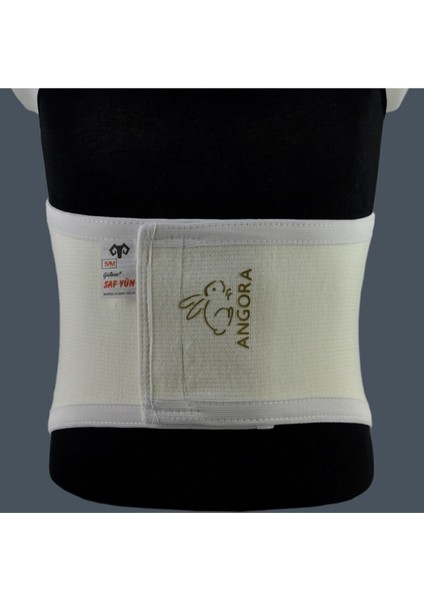 Bej Saf Yün Angora Ortopedik Cırtlı Korse, Rahat ve Şık Tasarım