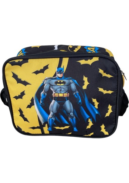 Ilk Okul Çantası 2'li Set Ilkokul Çantası Batman Desenli Yüksek Kaliteli Okul Çantası modelleri