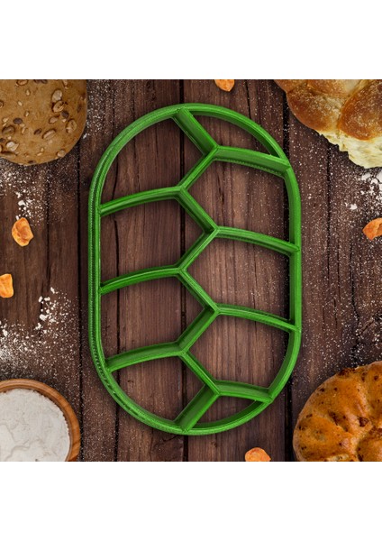 Breadkit – Kaplumbağa Desenli Ekmek Aparatı