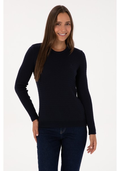 Kadın Lacivert Kazak /triko 50307763-VR033