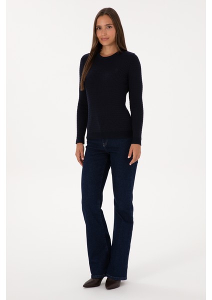 Kadın Lacivert Kazak /triko 50307763-VR033 fırsatları
