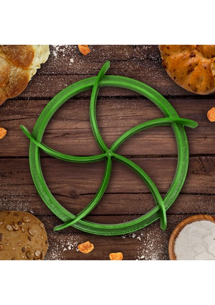 Breadkit – Çiçek Desenli Ekmek Aparatı