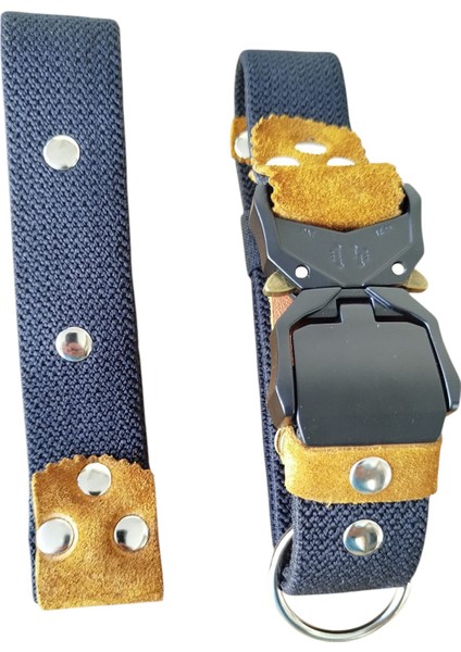 Köpek Boyun Tasması Büyük Irk Metal Kilit Sistemli Kalın Kolon Boyun ölçüsü:30-60cm Ayarlamalı Dog Collar T5-11 fiyatları