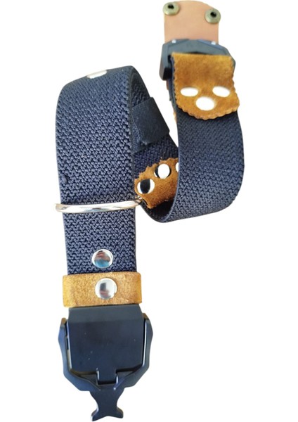 Köpek Boyun Tasması Büyük Irk Metal Kilit Sistemli Kalın Kolon Boyun ölçüsü:30-60cm Ayarlamalı Dog Collar T5-11