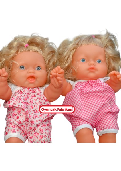 Oyuncak Gerçekçi Et Bebek Her Yeri Tamamen Et Vinil Gövdeli 35 cm Sarı Saçlı fiyatları