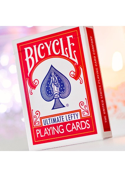Ultimate Lefty Deck Red Hileli Premium Oyun Kağıdı Iskambil Kartları Destesi