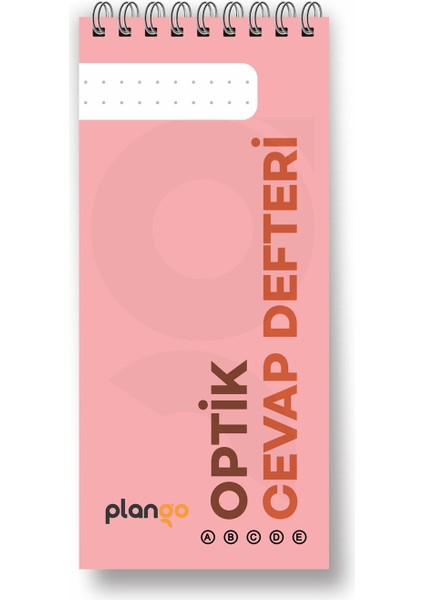 Optik Cevap Defteri Karma (6 Adet - 300 Sayfa) Sınava Hazırlık Optik Form Defteri - Plango modelleri