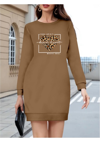 Kadın Uzun Kollu Bisiklet Yaka Desenli Viskon Iki Iplik Bluz fırsatları