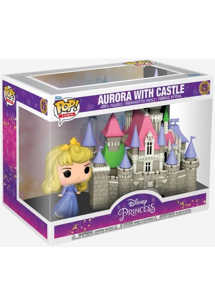 Pop Town Princess Aurora Kale ile Lüks Figür 15 cm