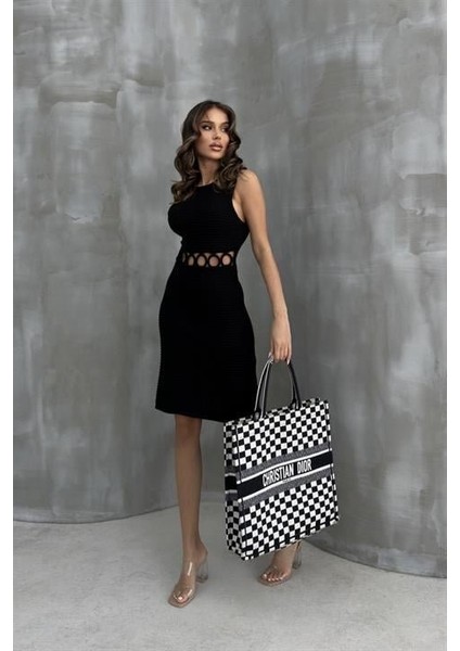 Estelya Cut Out Mini Elbise 2571-01 fırsatları