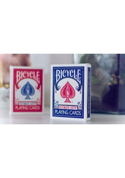 Ultimate Lefty Deck Blue Mavi Hileli Premium Oyun Kağıdı Iskambil Kartları Destesi fiyatları