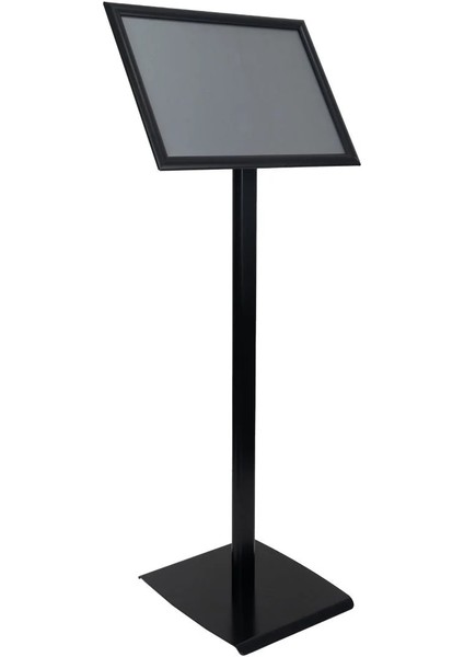 A4 21X29.7 Siyah Renk Menü ve Bilgilendirme Panosu Tek Ayaklı Reklam Panosu fiyatları