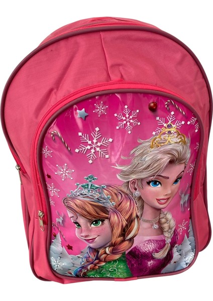 Ilk Okul Çantası 2'li Set Kız Çocuk Ilkokul Çantası Frozen Elsa Desenli fiyatları