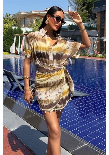 Gömlek Ve Eteği Aksesuarlı Takım 10211