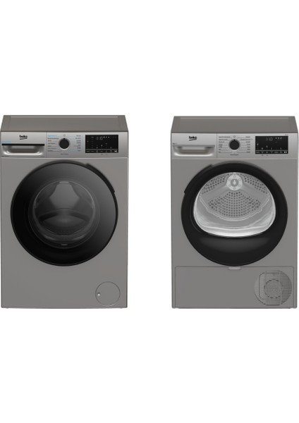 Silver Çeyiz Seti (Cmx 10120 S Çamaşır Makinesi+ Kmx 90 S Kurutma Makinesi)