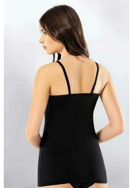 Kota Kadın Ip Askılı Modelli Siyah Atlet 6351 fiyatları