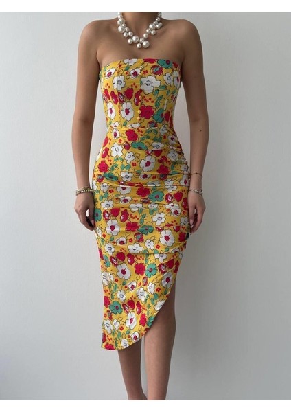 Emelıe Straplez Elbise fiyatları