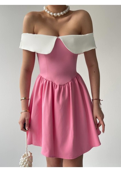 Nalia Beyaz Yakalı Elbise fiyatları