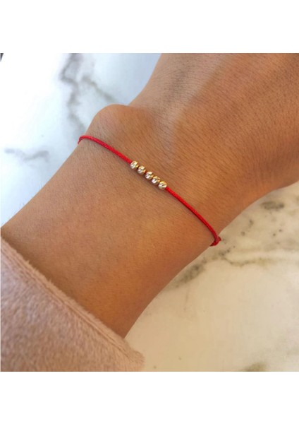 Kırmızı Dorika Bileklik
