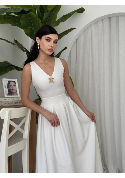 Late Yıldız Detaylı Elbise modelleri