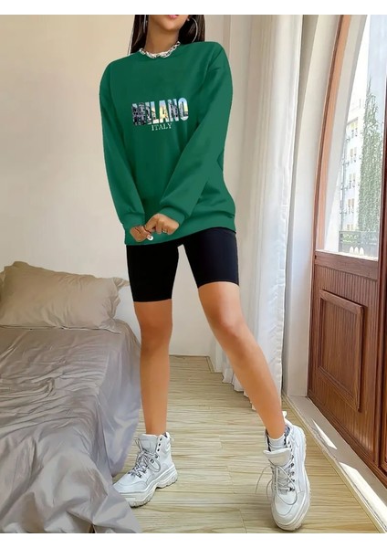 Kadın Uzun Kollu Bisiklet Yaka Desenli Viskon Iki Iplik Bluz fiyatları