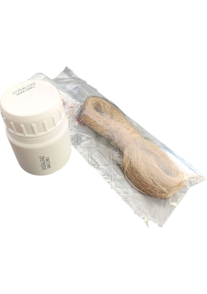 Doğalgaz 80GR Macun ve Mini Keten Seti