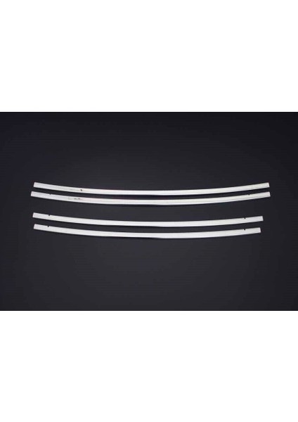 Fiat Fiorino Uyumlu Ön Tampon Çıtası 4 Parça 2007 Üzeri Paslanmaz Krom