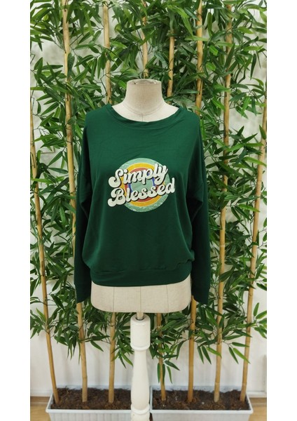 Kadın Uzun Kollu Bisiklet Yaka Viskon Iki Iplik Bluz indirimleri