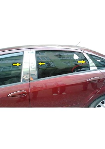 Fiat Linea Uyumlu Direk Nikelajı 8 Parça 2007-2012 Paslanmaz Krom fiyatları