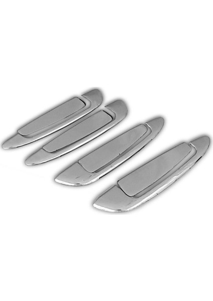 Fiat Grande Punto Uyumlu Kapı Kolu 4 Kapı 8 Parça (Set) 2005 Üzeri Paslanmaz Krom