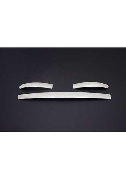 Fiat Linea Uyumlu Arka Tampon Çıtası 3 Parça 2012 Üzeri Paslanmaz Krom