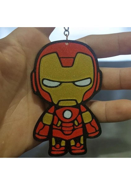 Demir Adam Sevimli Figür Karakter Anahtarlık