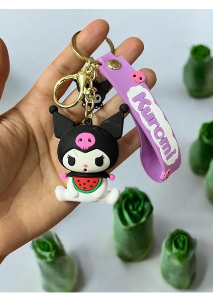 Kuromi Vip Kalite Anahtarlık