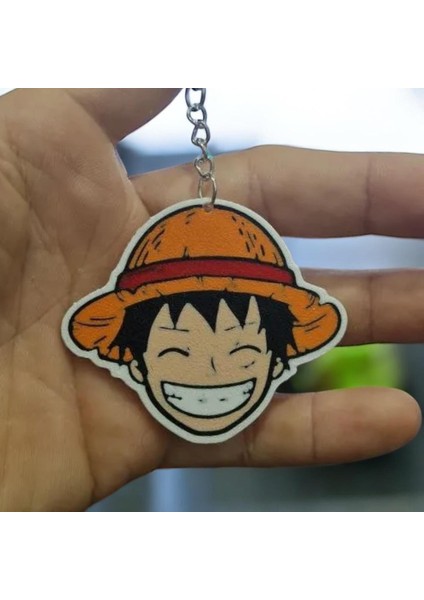 Monkey D. Luffy Sevimli Figür Karakter Anahtarlık
