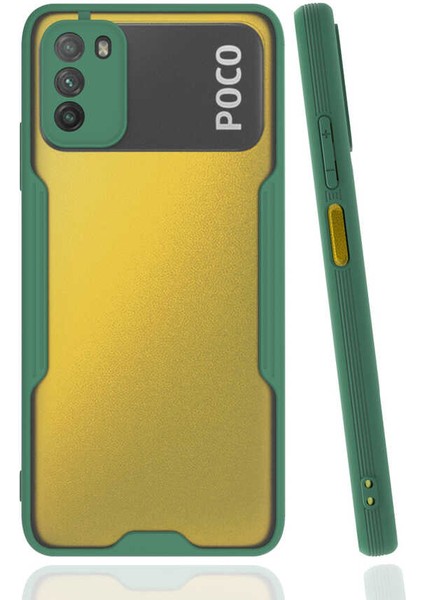 Xiaomi Poco M3 Kılıf Esnek Yumuşak Renkli Silikon Kamera Korumalı Kapak Parf