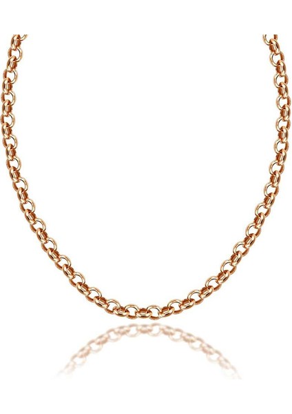 Kadın Zincir Gümüş Kolye Doch Rose