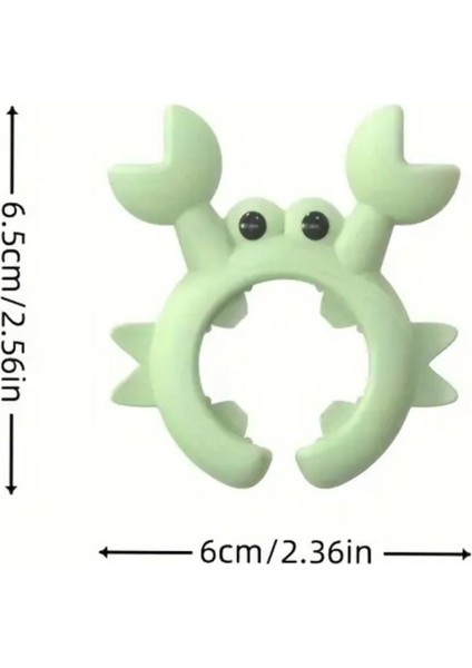 Yeşil Silikon Kaşık ve Spatula Tutucu, Pratik Mutfak Klipsi indirimleri