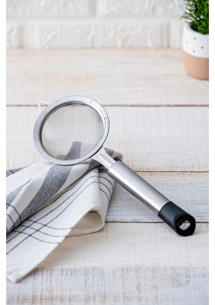 27 cm Çelik Süzgeç, Dayanıklı ve Hafif, Mutfak Için Uygun